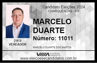 Candidato MARCELO DUARTE 2024 - CHARQUEADAS - Eleições