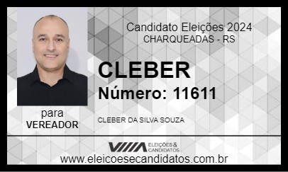 Candidato CLEBER 2024 - CHARQUEADAS - Eleições