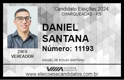 Candidato DANIEL SANTANA 2024 - CHARQUEADAS - Eleições