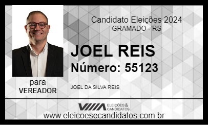 Candidato JOEL REIS 2024 - GRAMADO - Eleições