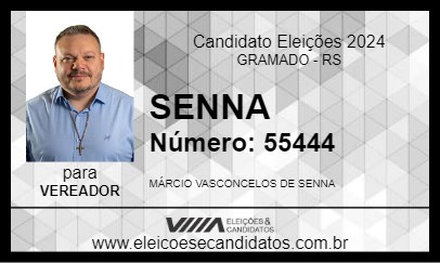 Candidato SENNA 2024 - GRAMADO - Eleições