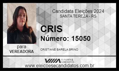 Candidato CRIS 2024 - SANTA TEREZA - Eleições