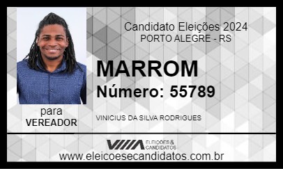 Candidato MARROM 2024 - PORTO ALEGRE - Eleições