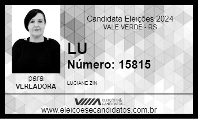 Candidato LU 2024 - VALE VERDE - Eleições