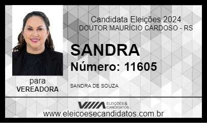 Candidato SANDRA 2024 - DOUTOR MAURÍCIO CARDOSO - Eleições