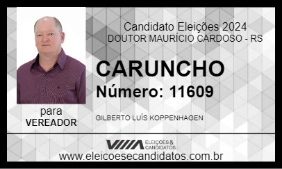 Candidato CARUNCHO 2024 - DOUTOR MAURÍCIO CARDOSO - Eleições