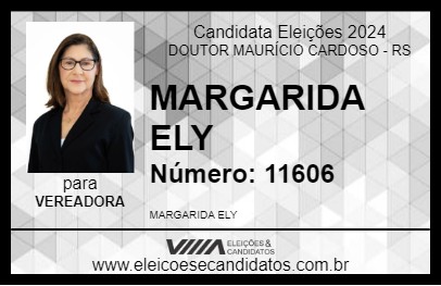 Candidato MARGARIDA ELY 2024 - DOUTOR MAURÍCIO CARDOSO - Eleições