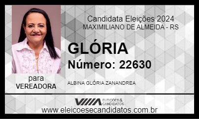 Candidato GLÓRIA 2024 - MAXIMILIANO DE ALMEIDA - Eleições