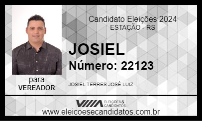 Candidato JOSIEL 2024 - ESTAÇÃO - Eleições