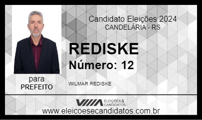 Candidato REDISKE 2024 - CANDELÁRIA - Eleições