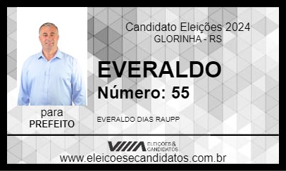 Candidato EVERALDO 2024 - GLORINHA - Eleições