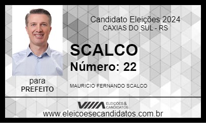 Candidato SCALCO 2024 - CAXIAS DO SUL - Eleições