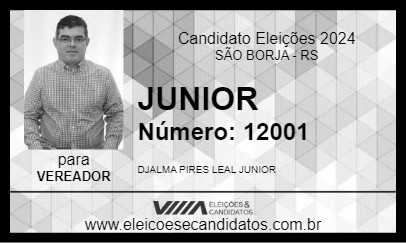 Candidato JUNIOR 2024 - SÃO BORJA - Eleições