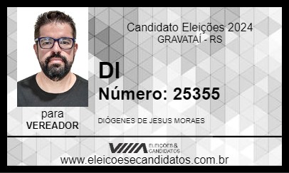 Candidato DI 2024 - GRAVATAÍ - Eleições