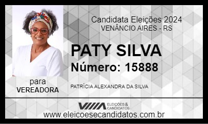 Candidato PATY SILVA 2024 - VENÂNCIO AIRES - Eleições