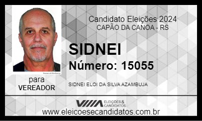 Candidato SIDNEI 2024 - CAPÃO DA CANOA - Eleições