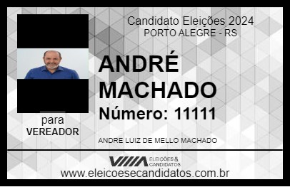 Candidato ANDRÉ MACHADO 2024 - PORTO ALEGRE - Eleições