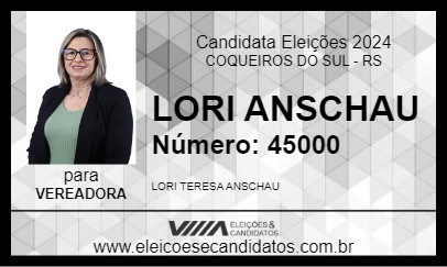 Candidato LORI ANSCHAU 2024 - COQUEIROS DO SUL - Eleições