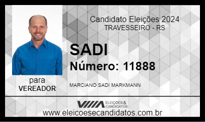 Candidato SADI 2024 - TRAVESSEIRO - Eleições