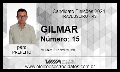 Candidato GILMAR 2024 - TRAVESSEIRO - Eleições