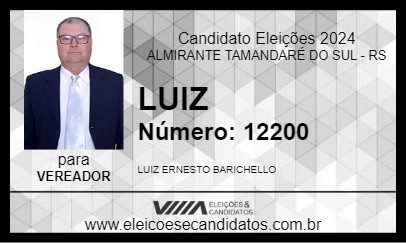 Candidato LUIZ 2024 - ALMIRANTE TAMANDARÉ DO SUL - Eleições