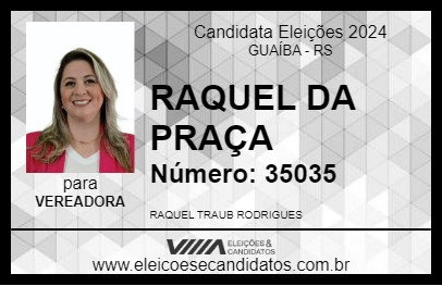 Candidato RAQUEL TRAUB 2024 - GUAÍBA - Eleições