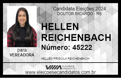 Candidato HELLEN REICHENBACH 2024 - DOUTOR RICARDO - Eleições