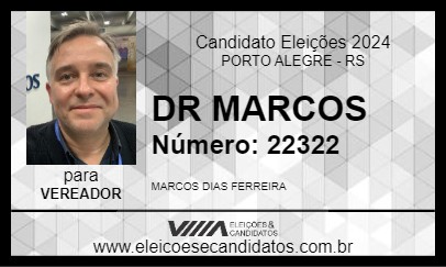 Candidato DR MARCOS 2024 - PORTO ALEGRE - Eleições