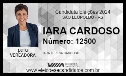 Candidato IARA CARDOSO 2024 - SÃO LEOPOLDO - Eleições