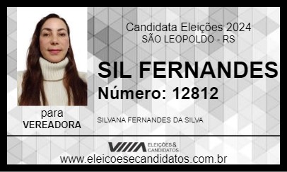 Candidato SIL FERNANDES 2024 - SÃO LEOPOLDO - Eleições