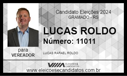 Candidato LUCAS ROLDO 2024 - GRAMADO - Eleições