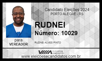 Candidato RUDNEI E COLETIVO DA SAÚDE 2024 - PORTO ALEGRE - Eleições