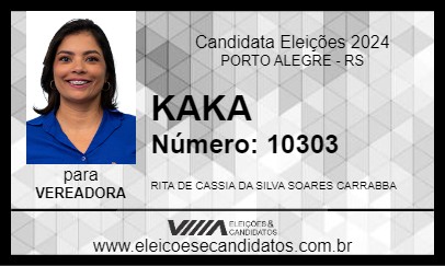 Candidato KAKA 2024 - PORTO ALEGRE - Eleições