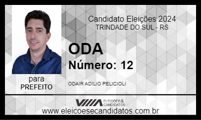 Candidato ODA 2024 - TRINDADE DO SUL - Eleições