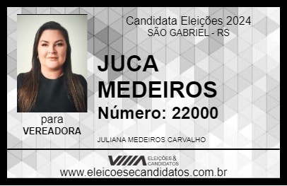 Candidato JUCA MEDEIROS 2024 - SÃO GABRIEL - Eleições