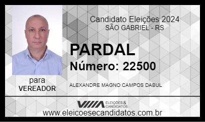 Candidato PARDAL 2024 - SÃO GABRIEL - Eleições