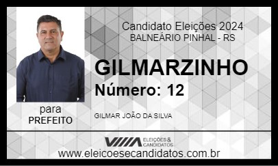 Candidato GILMARZINHO 2024 - BALNEÁRIO PINHAL - Eleições