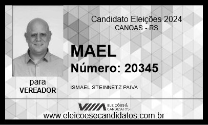 Candidato MAEL 2024 - CANOAS - Eleições