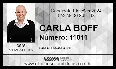 Candidato CARLA BOFF 2024 - CAXIAS DO SUL - Eleições