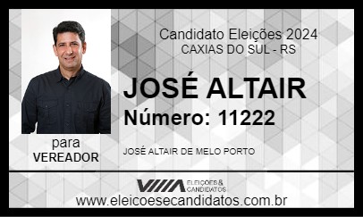 Candidato JOSÉ PORTO 2024 - CAXIAS DO SUL - Eleições