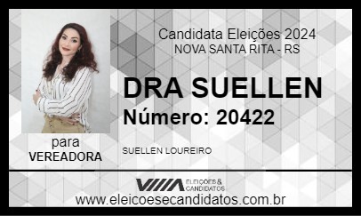 Candidato DRA SUELLEN 2024 - NOVA SANTA RITA - Eleições