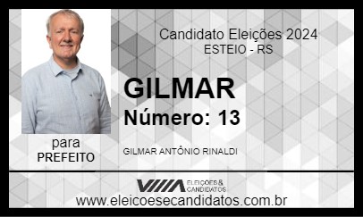 Candidato GILMAR 2024 - ESTEIO - Eleições