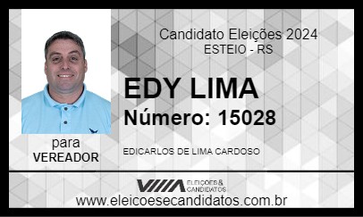 Candidato EDY LIMA 2024 - ESTEIO - Eleições