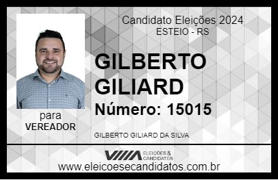 Candidato GILBERTO GILIARD 2024 - ESTEIO - Eleições