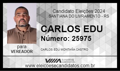 Candidato EDU TAXISTA 2024 - SANT\ANA DO LIVRAMENTO - Eleições