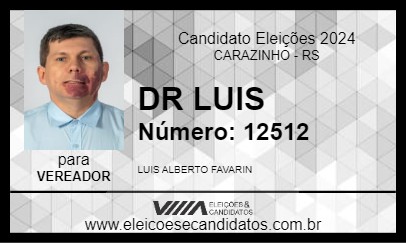 Candidato DR LUIS 2024 - CARAZINHO - Eleições