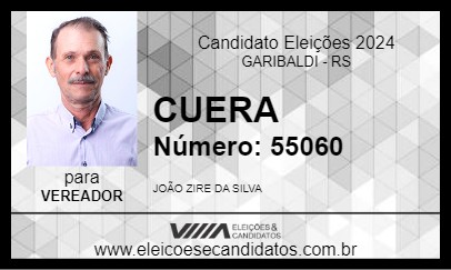 Candidato CUERA 2024 - GARIBALDI - Eleições