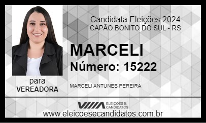 Candidato MARCELI 2024 - CAPÃO BONITO DO SUL - Eleições