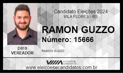 Candidato RAMON GUZZO 2024 - VILA FLORES - Eleições