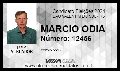 Candidato MARCIO ODIA 2024 - SÃO VALENTIM DO SUL - Eleições